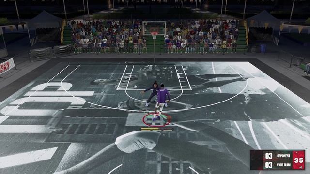 NBA 2K Game: Morant врывается в краску