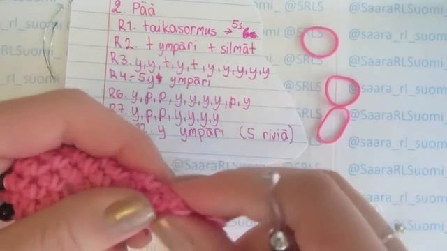 RAINBOW LOOM - LOOMIGURUMI KILPIKONNA osa 2 l SaaraRLSuomi