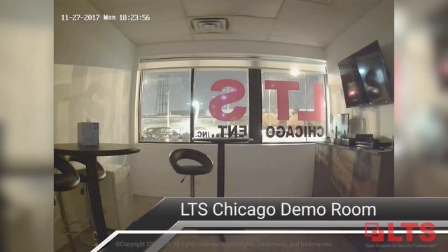 5MP Starlight in LTS Chicago Demo Room - CMHD7352-28 (Nighttime)