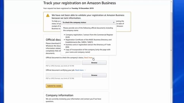 Как да преминем от частен към бизнес амазон акаунт. Business Amazon account