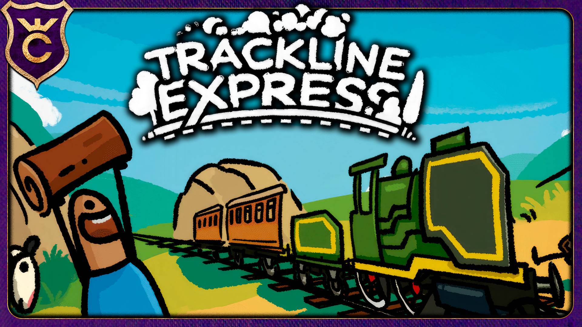 БЕГУ ОТ ПОЖАРА НА ПОЕЗДЕ! Trackline Express