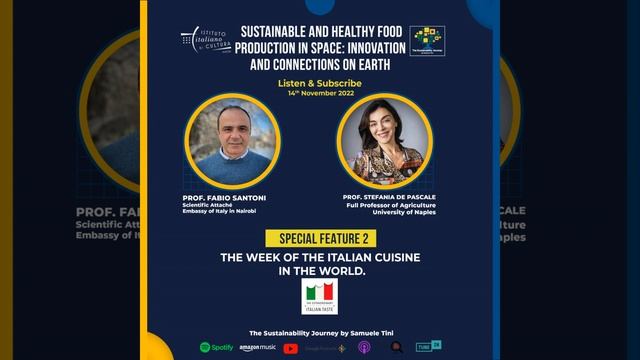 Special Episode 2 Sustainable and healthy food production in space: innovation and connections on..