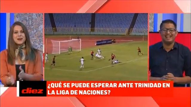 DIEZTv: Con mucha confianza. Así pensamos que será Trinidad y Tobago vs Honduras