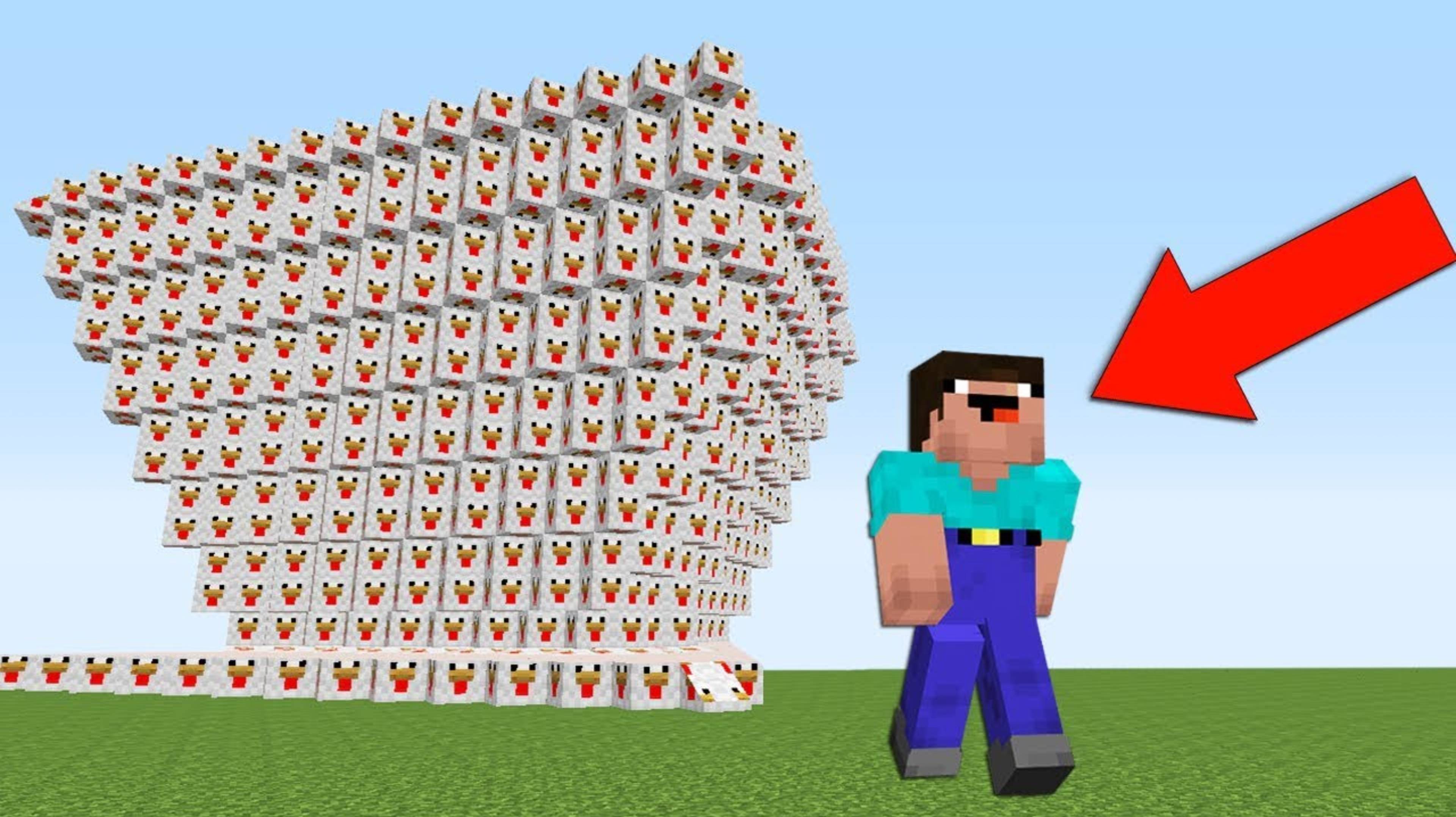 НУБ ПРОТИВ ЦУНАМИ ИЗ КУРИЦ В МАЙНКРАФТ КАК ВЫЖИТЬ НУБУ MINECRAFT ТРОЛЛИНГ ЛОВУШКА ЗАЩИТ(720P