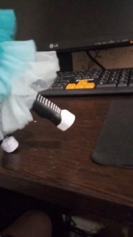 Мини человечик из пальцев