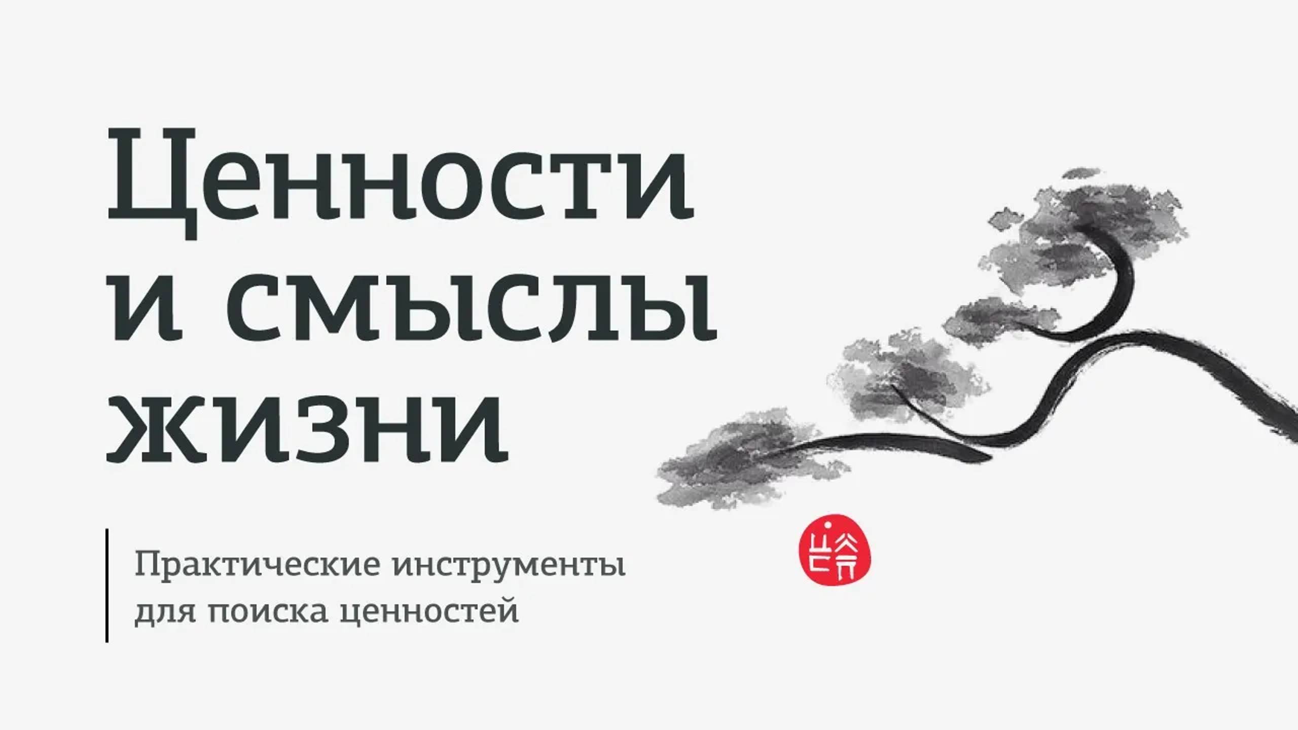 Практикум по Ценностям и Смыслам жизни. Инструменты для полной и насыщенной жизни. Илья Бабанский