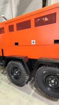 ЗИФ-ПВ-Дизельный компрессор 25 кубов на шасси