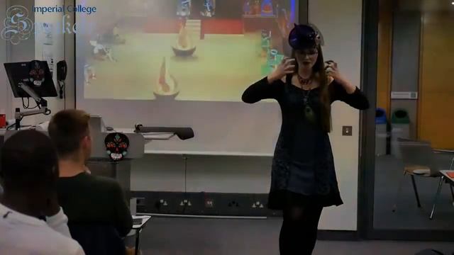 Katia Hougaard Halloween Speech - The Aztec Legend of the 5th Sun IC Speakers Club