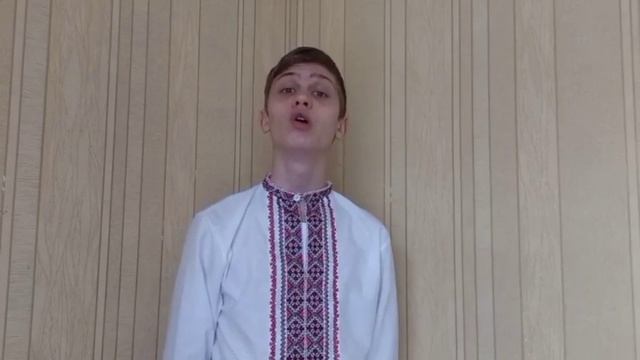 Номер 30: Ліцей 144 ім. Г.Ващенка Герман Дмитро,  8А кл. Авторський вірш.