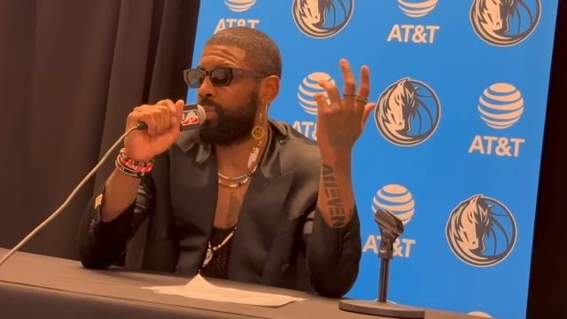 Mavs' Kyrie Irving Reacts To Win vs. Nets, Brooklyn Return: Feb 6 2024