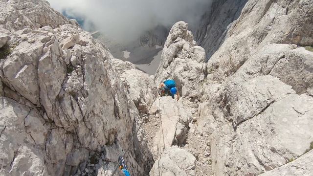 Ferrate nelle Dolomiti: Via Ferrata degli Alleghesi sul Monte Civetta