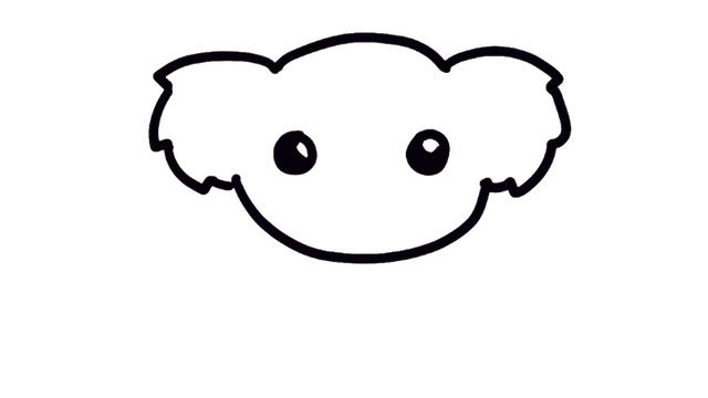 How to draw a Cute Koala, step by step, Draw Cute Things