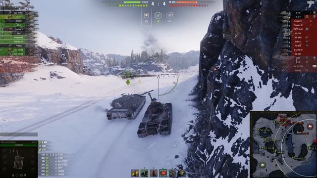 Мир танков. WOT. Бой на M-V-Y. Взял 5 фрагов и 12.2К урона