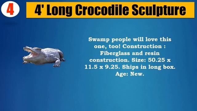 Top 5 Best Alligator Statues 2018 | Best Alligator Statue Review By Jumpy Express