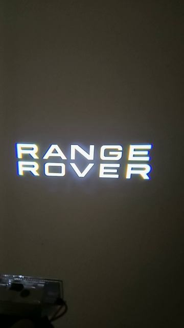 Плафоны с проекцией Range Rover