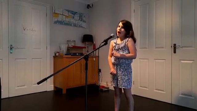 Annabelle performing 'Memory' from Cats the Musical by Andrew Lloyd Webber