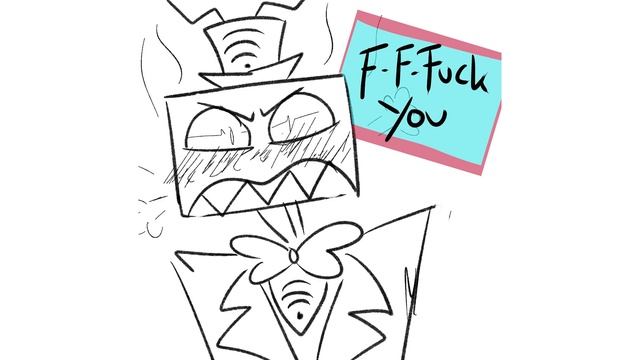 Lucifer HELPS OUT ALASTOR?!! (Hazbin Hotel Comic Dub)