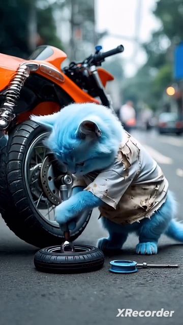 Котёнку издеваются друзья