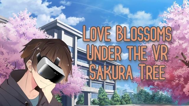 [asmr/audio rp] love blossoms under the vr sakura tree