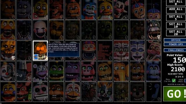 Ultimate custom night Прохождение от VolkPlay #1 Разбираемся молча