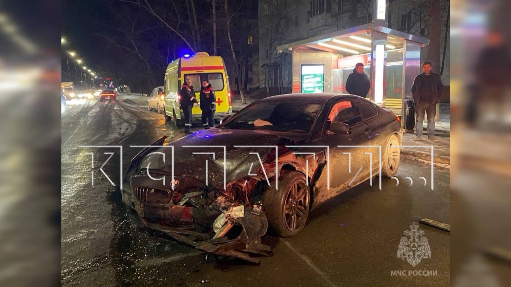 Уходящий от полицейской погони «БМВ» протаранил автомобиль, а виновником выставляют пострадавшего