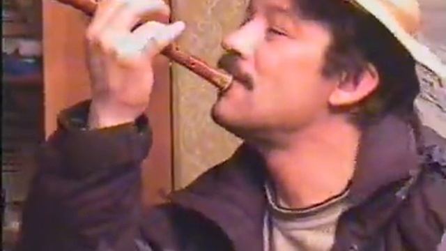 Однорукий флейтист. Масляный.