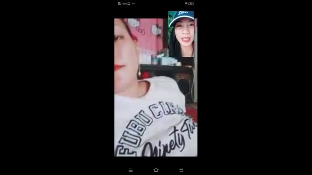Paano malalaman kung may ka chat or ka text ang ating ka video call habang katawag natin sila?