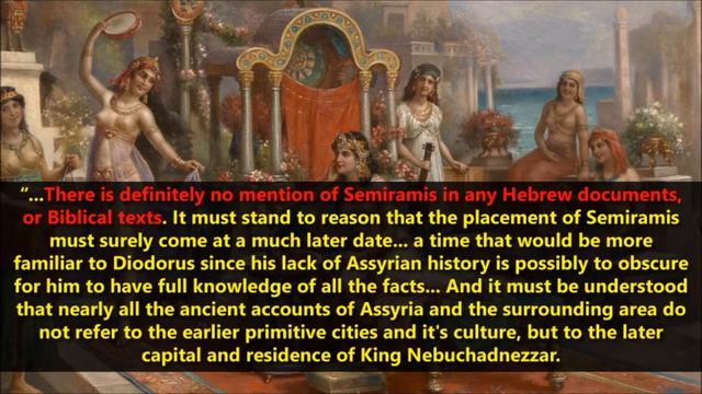 Why Semiramis was NOT Nimrod's wife in 15 minutes
