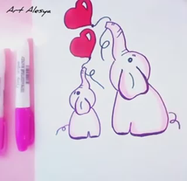 Рисунок для мамочки!🥰