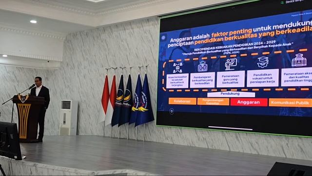 KTO LIVE‼️Anies Baswedan Narasumber Simposium Peta Jalan Pendidikan Indonesia,NASDEM