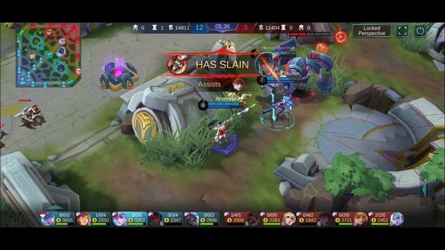 PAPER KILLER "MIYA" SUZUHIME (MOBILE LEGENDS GAMEPLAY)