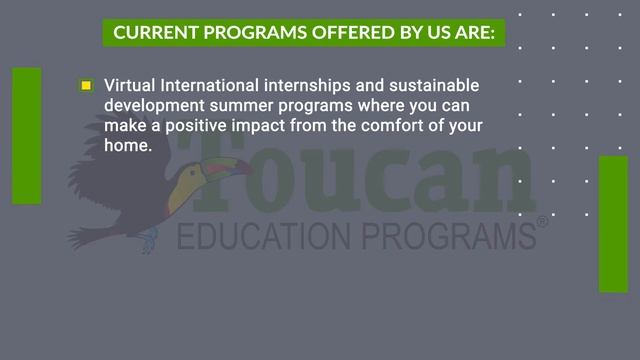 How to Study Abroad with Toucan Education Programs