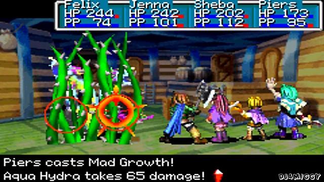 Golden Sun: The Lost Age - Aqua Hydra