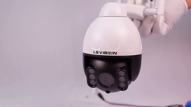 LSVISION 4G Solar Camera With Human Detection Alarm