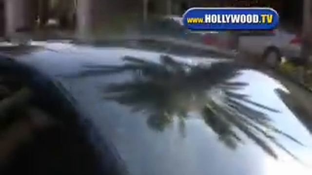 Sylvester Stallone Goes To His Car In Beverly Hills