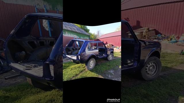 #нива ремонт сварка покраска