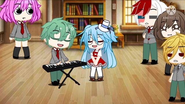Deku and eri sing Gacha