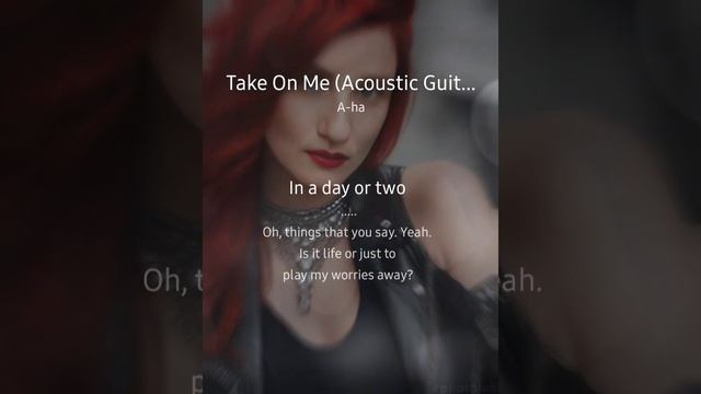 Take on me, acoustic, VolodiMir&Esenia