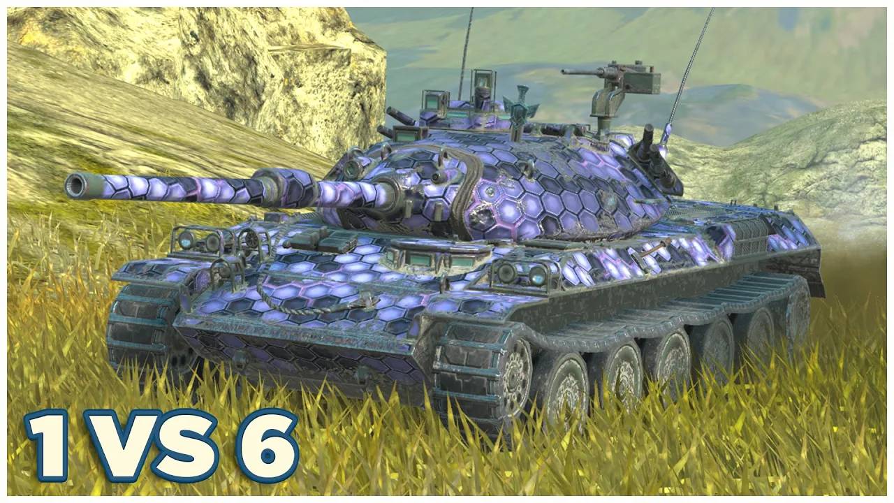 STB-1 1 vs 6 Моноспектакль Tanks blitz