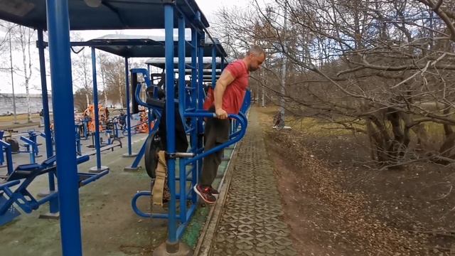 #47лет : 60 подтягиваний и 60 отжиманий на брусьях за 11 минут ;) #челлендж #5тонн
