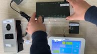 use 2-wire converter work with hikvision IP RJ45 port Video intercom