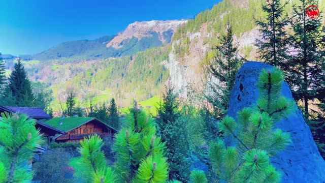 ЛАУТЕРБРУННЕН, Самая красивая деревня Швейцарии | В Швейцарскую долину пришла весна