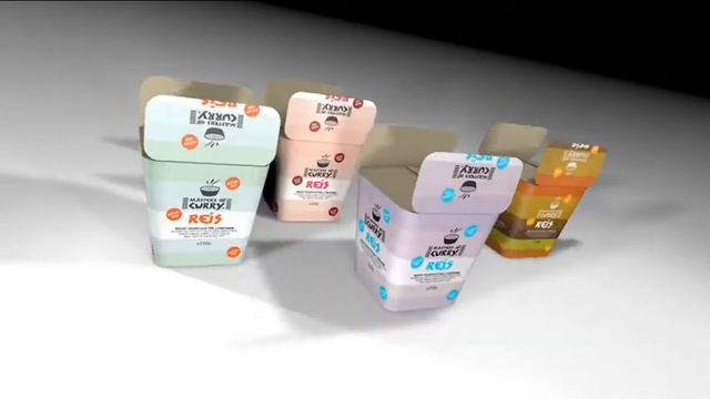 Packaging Design Presentation „MASTERS OF CURRY“