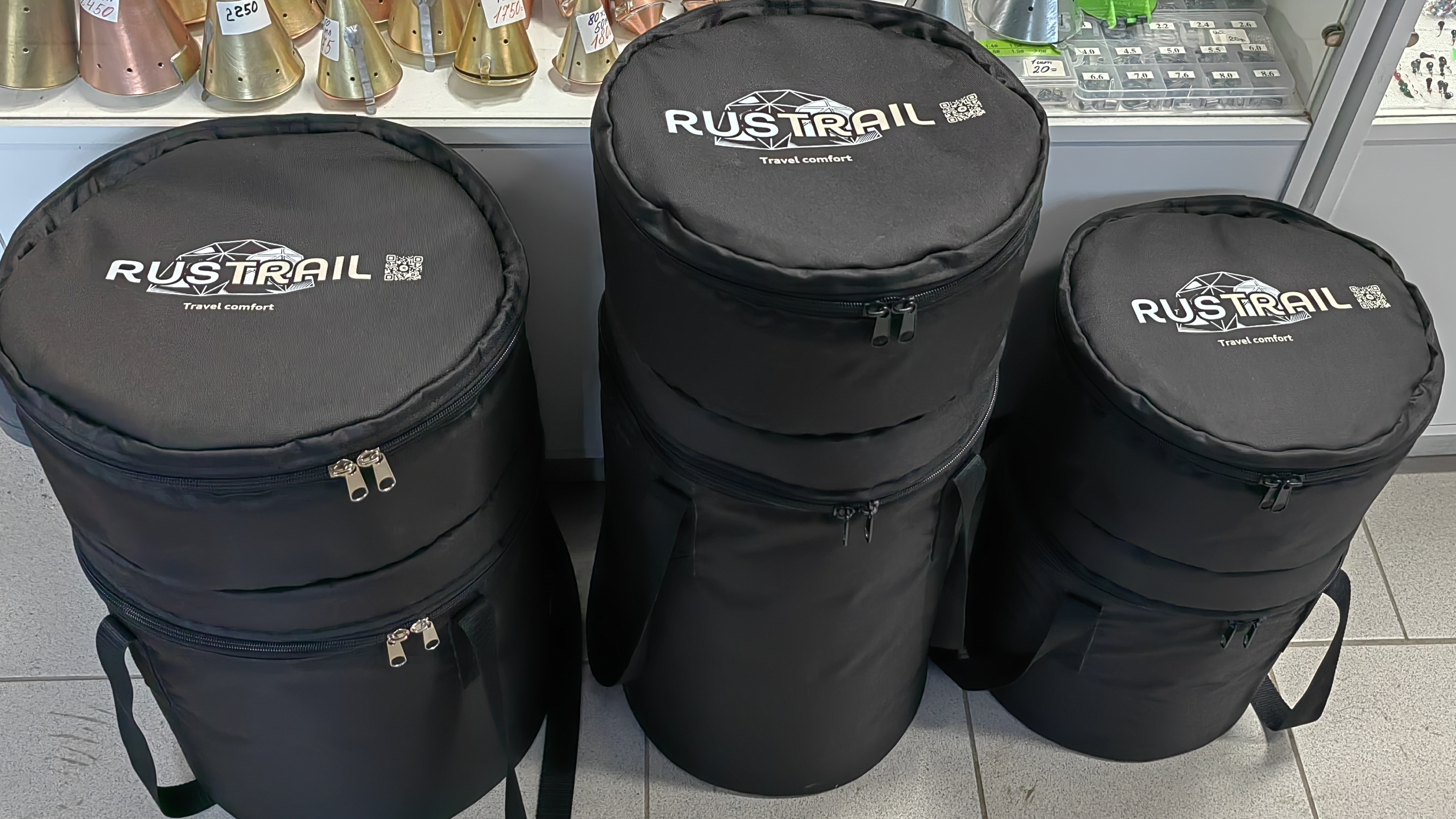 Кофры под композитные газовые балоны от RUSTRAIL