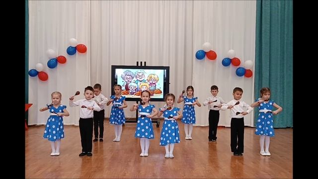 МБДОУ №204 Коллектив Домисолька - Песня "Бабушка, испеки оладушки"