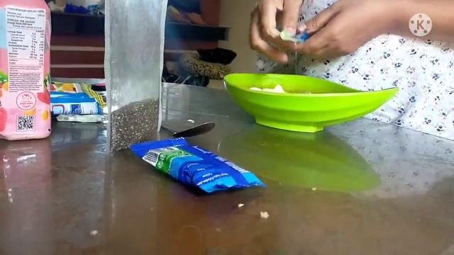 Buat salad Buah kesukaan bocil bocil ku