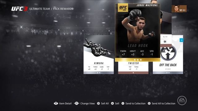 EA UFC 3 - Opening some UFC 201 Packs