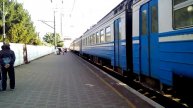 "Ер9т-730 чайка" №6256 Одеса-Вапнярка ст.Подільськ ОДзал.