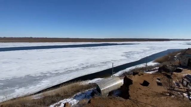 Ветлянка 12.03.24 г. ледоход