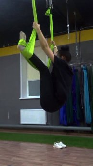 аэройога/vlog/лайф/тренировка